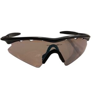 Oakley VTG M frame matte black strike sunglasses EUC y2k Made‎ In USA